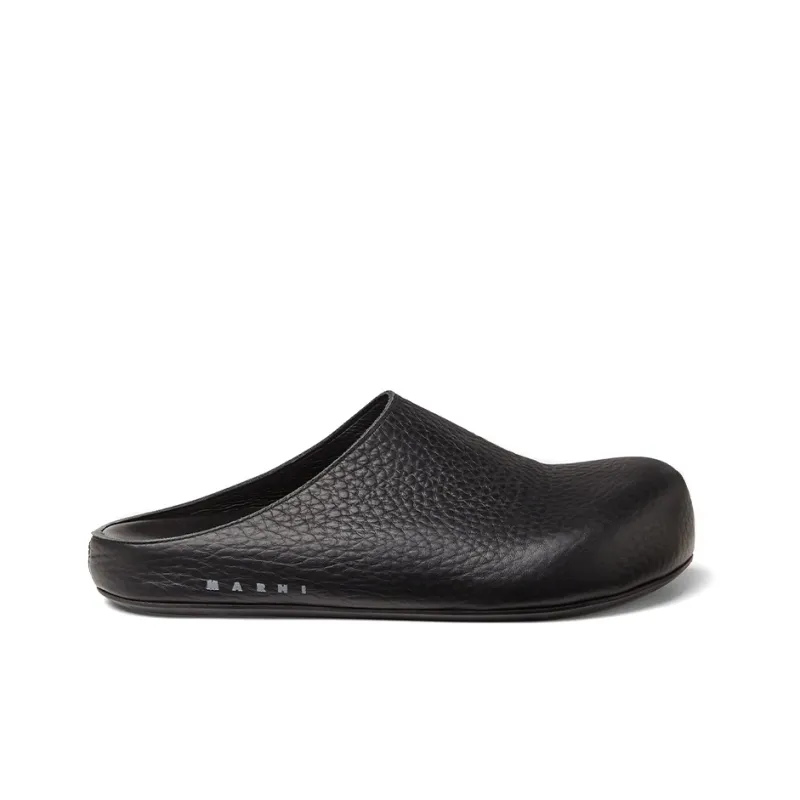 MARNI Slip Resistant Closed Toe Slippers Women's Black-1