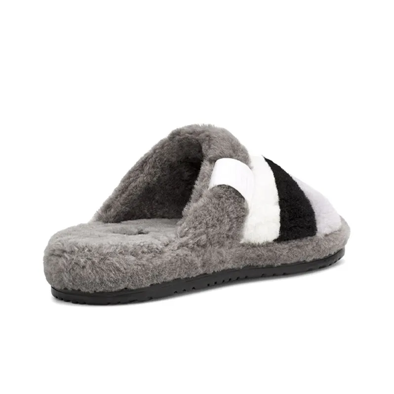 UGG Slide Slippers Men Dark Gray-4