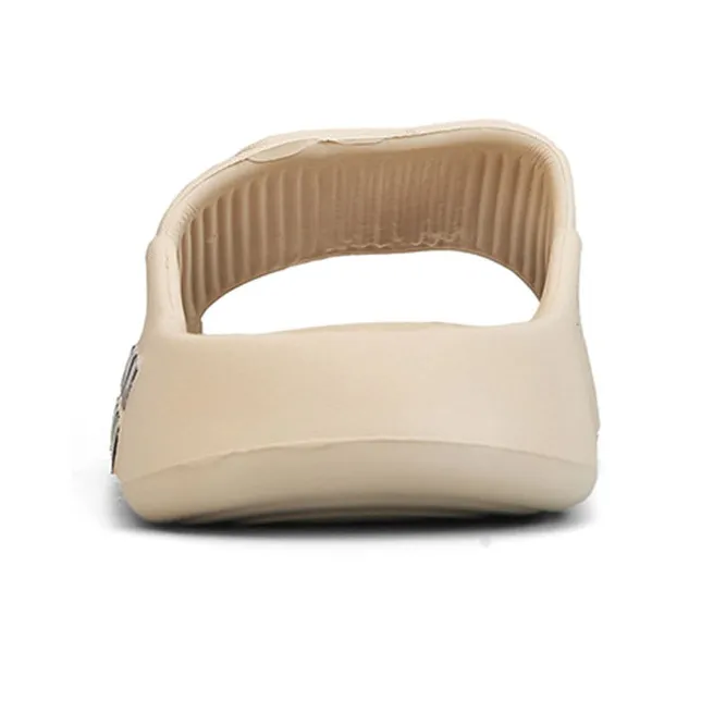 Warrior Quiet Abrasion Resistant Slide Slippers Men's Khaki Brown-4