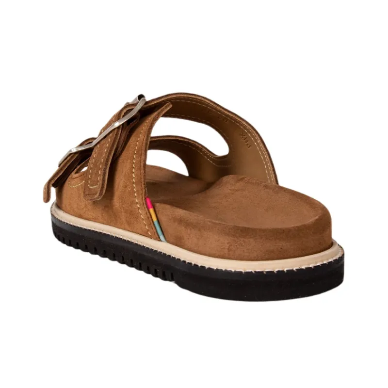 Paul Smith Phoeni Odor-Resistant Slide Slippers Women's Brown-3