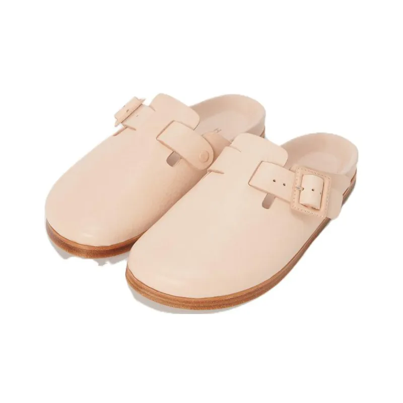 Hender Scheme Slip Resistant Closed Toe Slippers Men's Natural-2