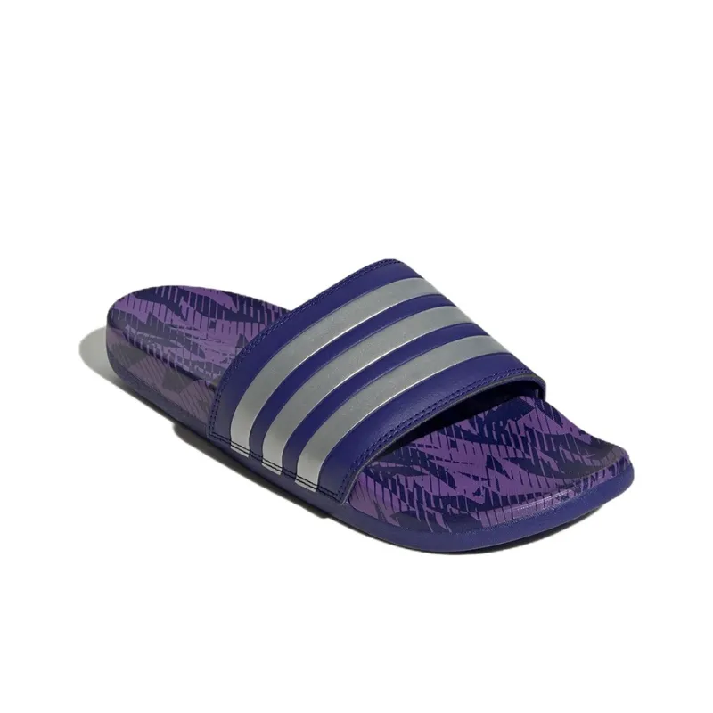 Adidas Adilette Comfort Slide 'Legacy Indigo Silver Metallic'-2