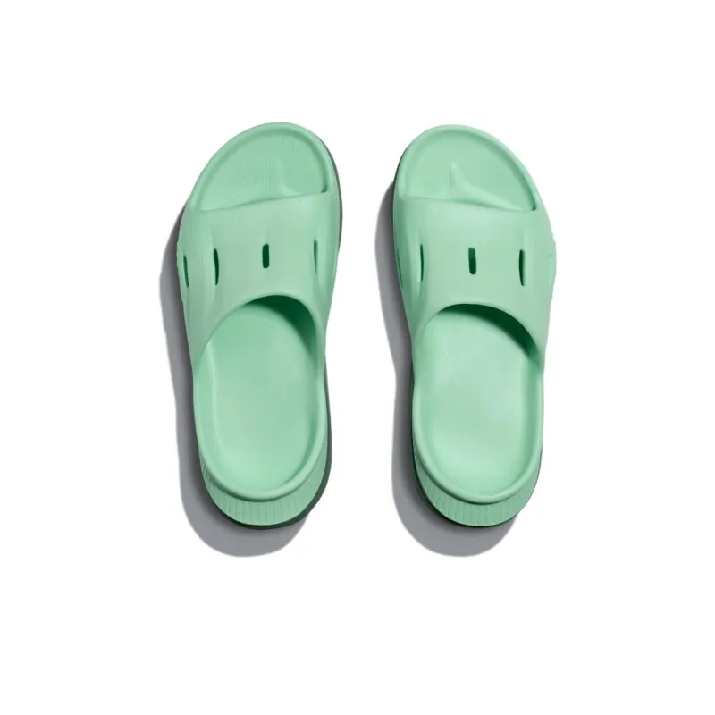 HOKA ONE ONE Ora Recovery Slide 3 'Mist Green Trellis'-2