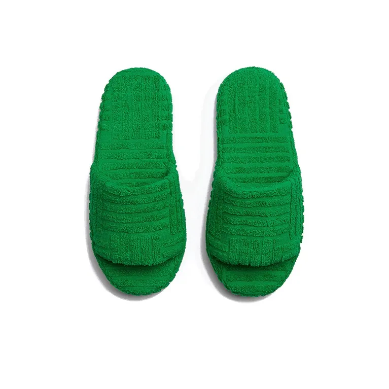Bottega Veneta Resort Sponge Slide Grass-3
