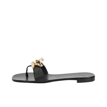 Giuseppe Zanotti/GZ Slip Resistant Flip Flops Women's Black
