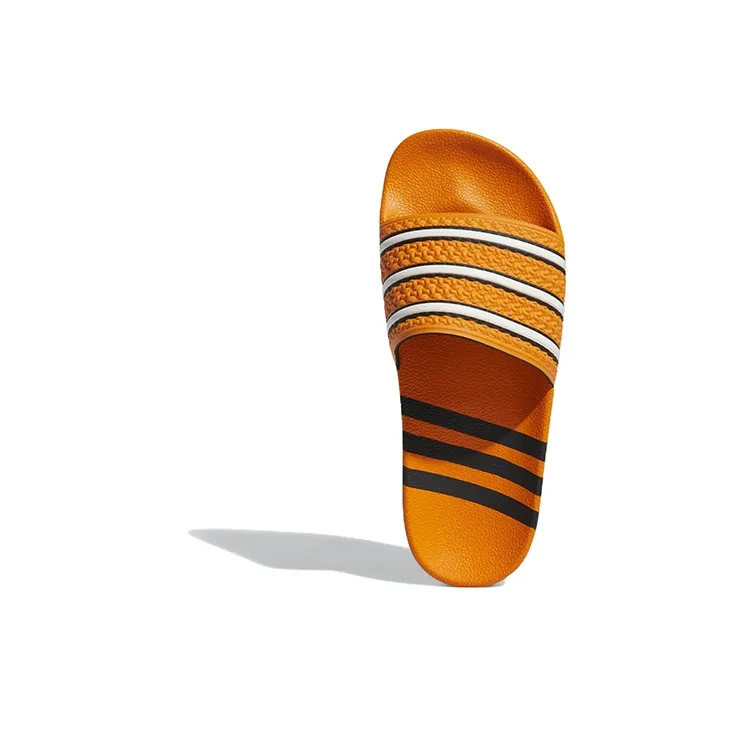 Adilette Women's Adidas Originals Slide 'Three Stripes   Bright Orange' Women's-4