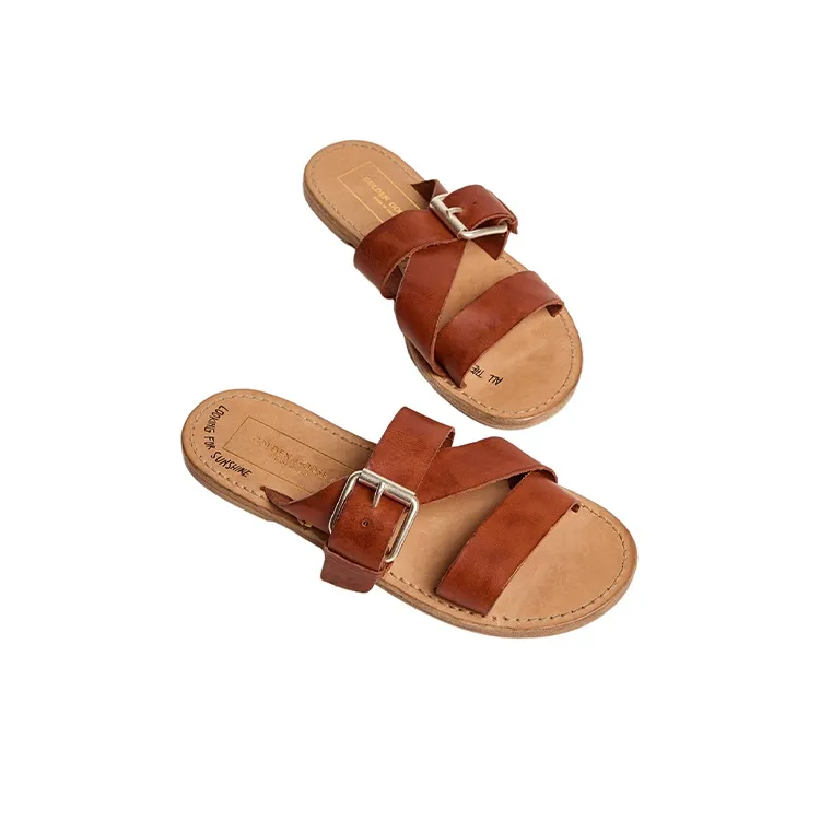 Golden Goose Margaret Rubber Sole Slide Slippers Women's Brown-2