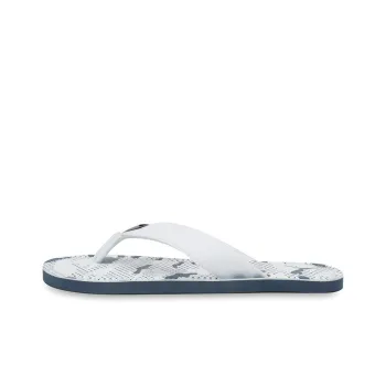 PUMA Rubber Sole Slip-Resistant Slippers Men's White