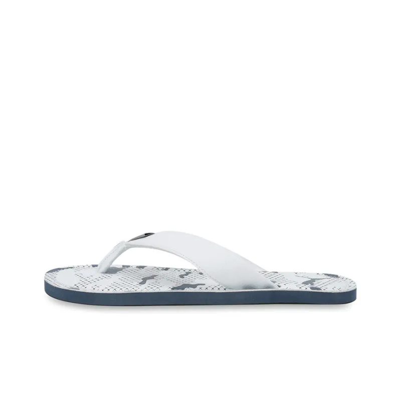 PUMA Rubber Sole Slip-Resistant Slippers Men's White-0