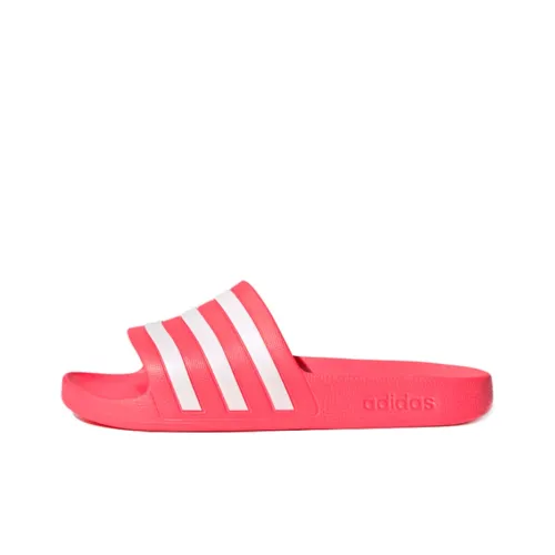 Adidas Adilette Series Slide Slippers Women's White/Pink