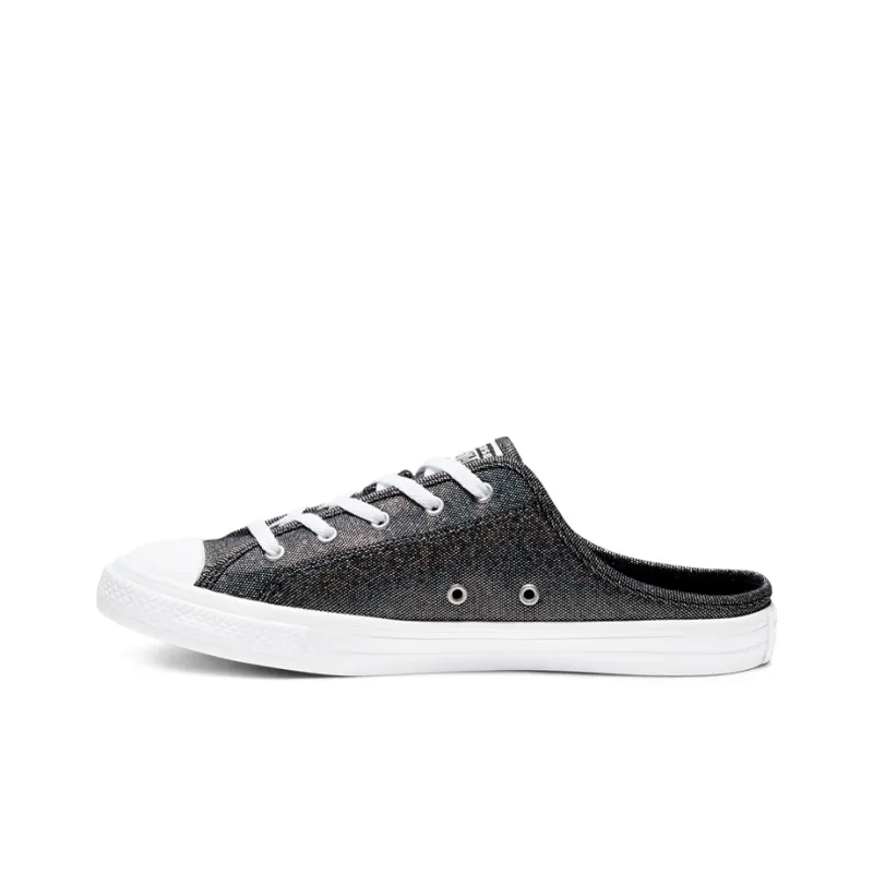 Converse Chuck Taylor All Star Dainty Mule Metal Black Pedal Casual Canvas Shoes Women's-0