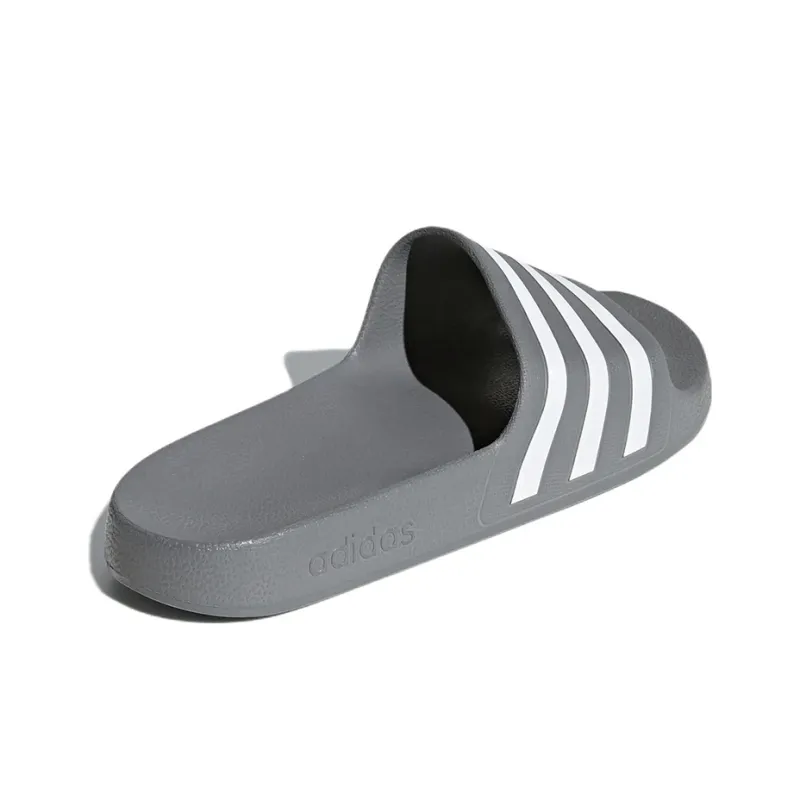 Adidas Adilette Aqua Slides 'Grey'-3