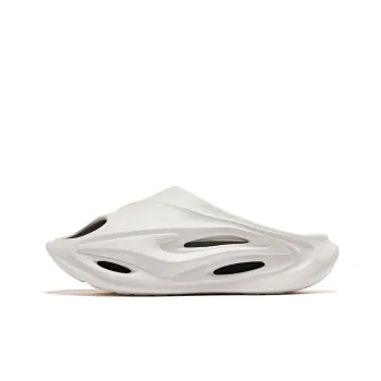 Erke Infinite Lite Slide Slippers Men's Ivory Black