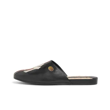 NY Yankees x GUCCI Stylish Sandal Men's Black