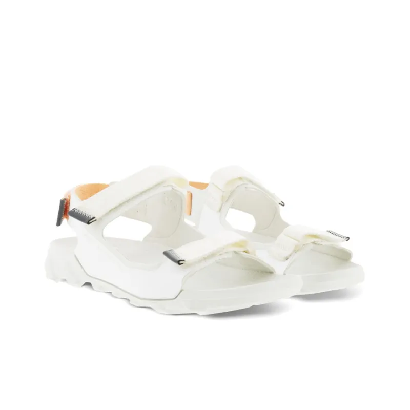 Ecco M Strap Sandals Women's White-2