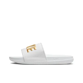 Nike Offcourt Slide 'White Metallic Gold' Women's