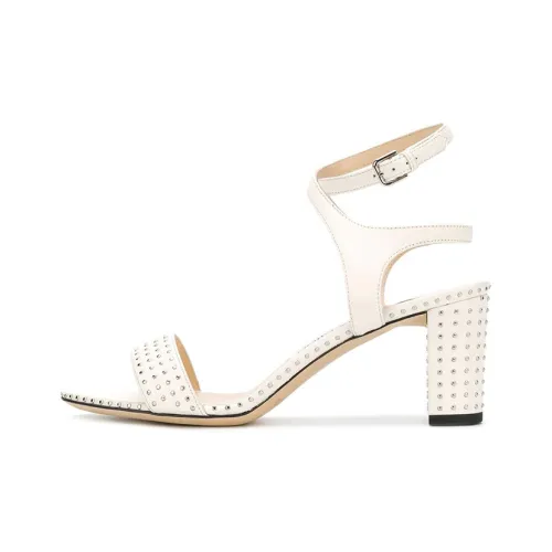 Jimmy Choo Marine 65 Strap Sandals Women's White