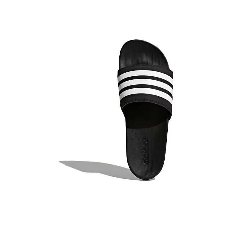 Adilette Adidas Cloudfoam Plus 'Black White'-4