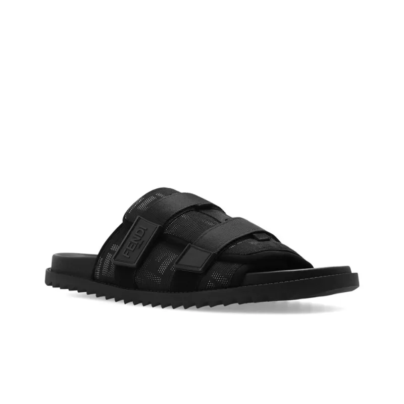 FENDI FF Sandal 'Black'-1