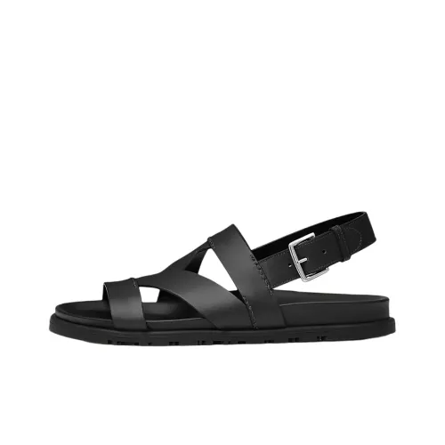 HERMES Delphes One-Strap Sandals Men