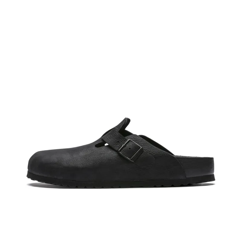 Birkenstock Boston Leather Triple Black-0