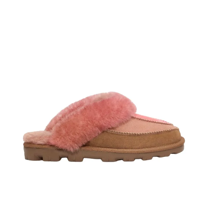 UGG Tschabalala Self Coquette Slipper Ombre Pink Women's-1