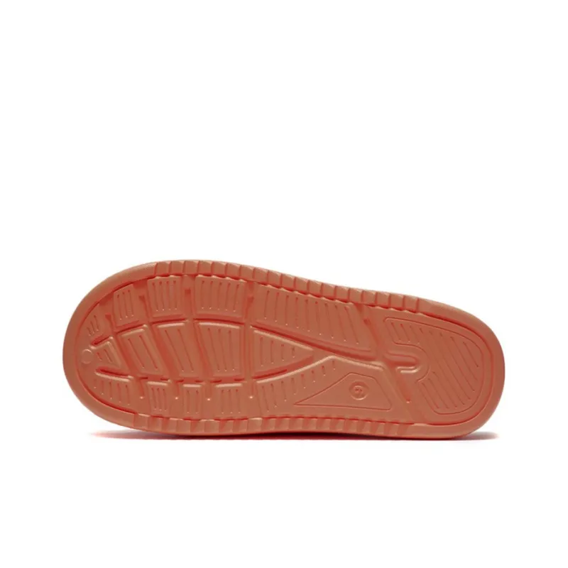 LiNing Rubber Sole EVA Quiet Slide Slippers Men's Orange-6