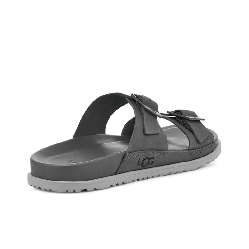 UGG Wainscott Sandals Men's Dark Gray-3