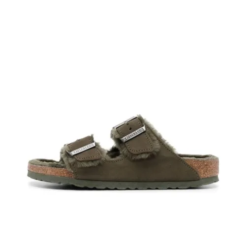 Birkenstock Arizona Buckle-fastening Suede Sandals