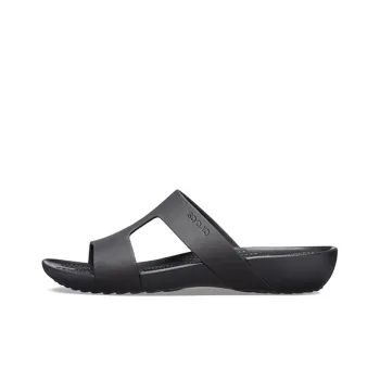 Crocs Serena Slide Slippers Women's Black