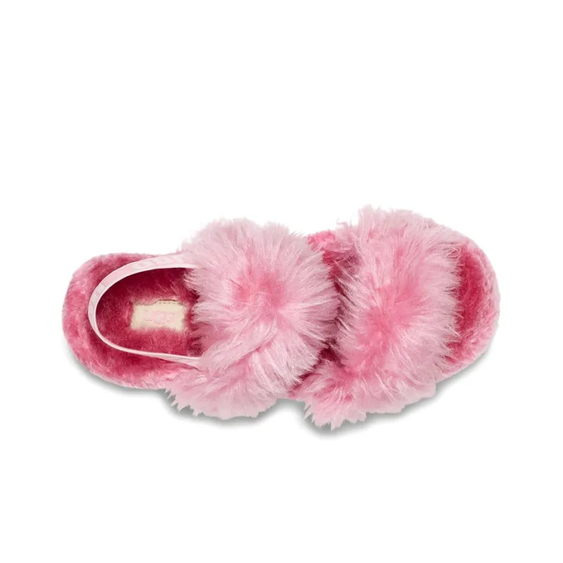 UGG Fluff Sugar Sandal Stylish Sandals Women's Pink-3