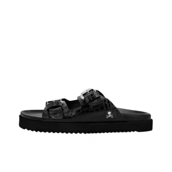 PHILIPP PLEIN Slip Resistant Slide Slippers Men's Black