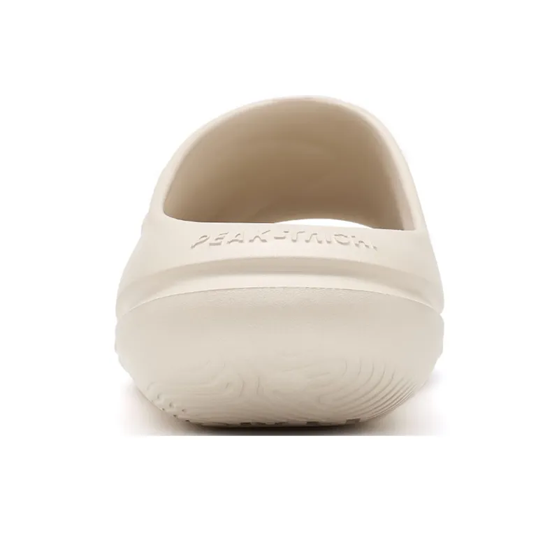 PEAK Very Small Fat Drag Slip Resistant Abrasion Resistant Slide Slippers Unisex Ivory Yellow-4