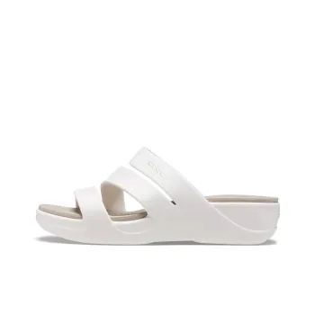 Crocs Monterey Slide Slippers Women's White