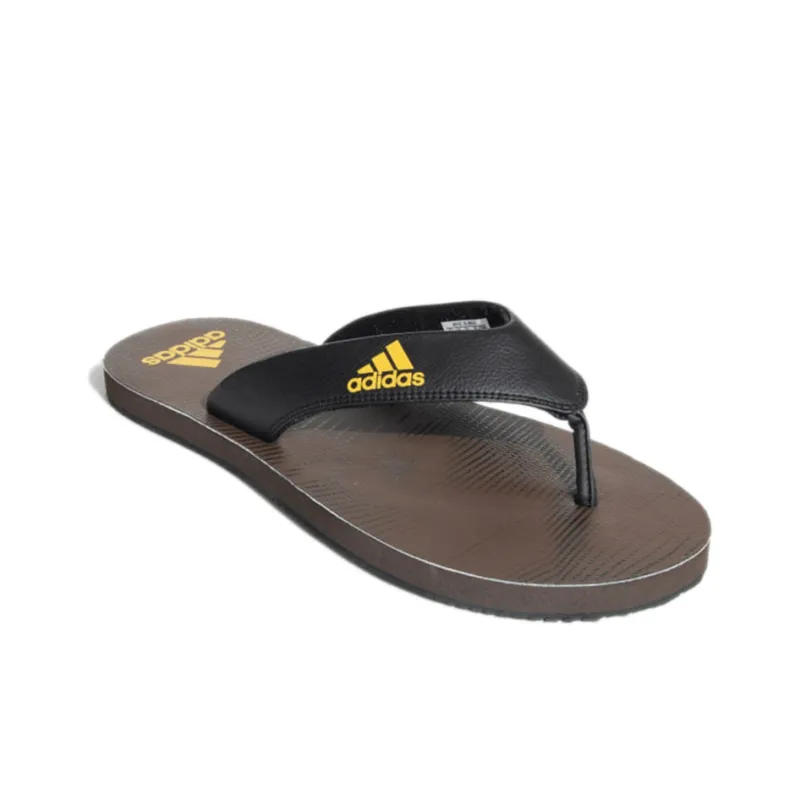 Adidas Stabile Rubber Sole Slide Slippers Men's Black Brown-2
