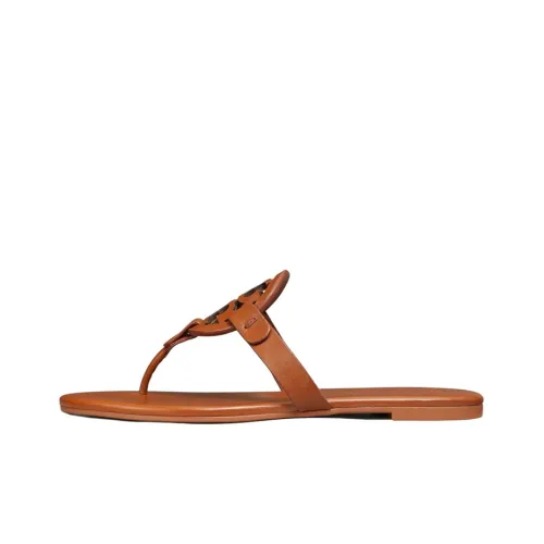 TORY BURCH Miller Soft Logo Leather Sandals