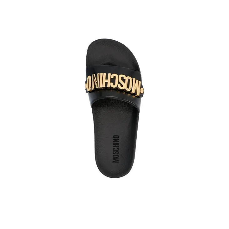 MOSCHINO Lettering Logo Slides-4