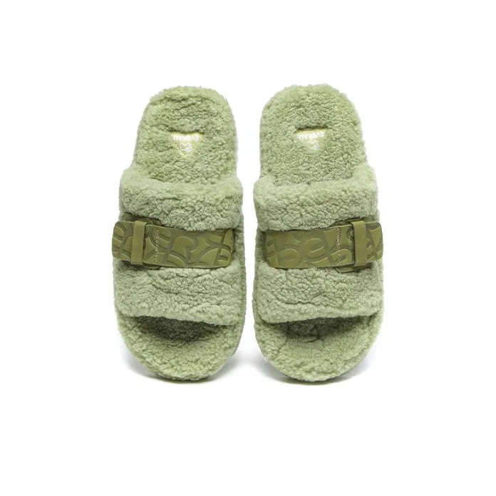 EVERAU Slide Slippers Women's Green-2