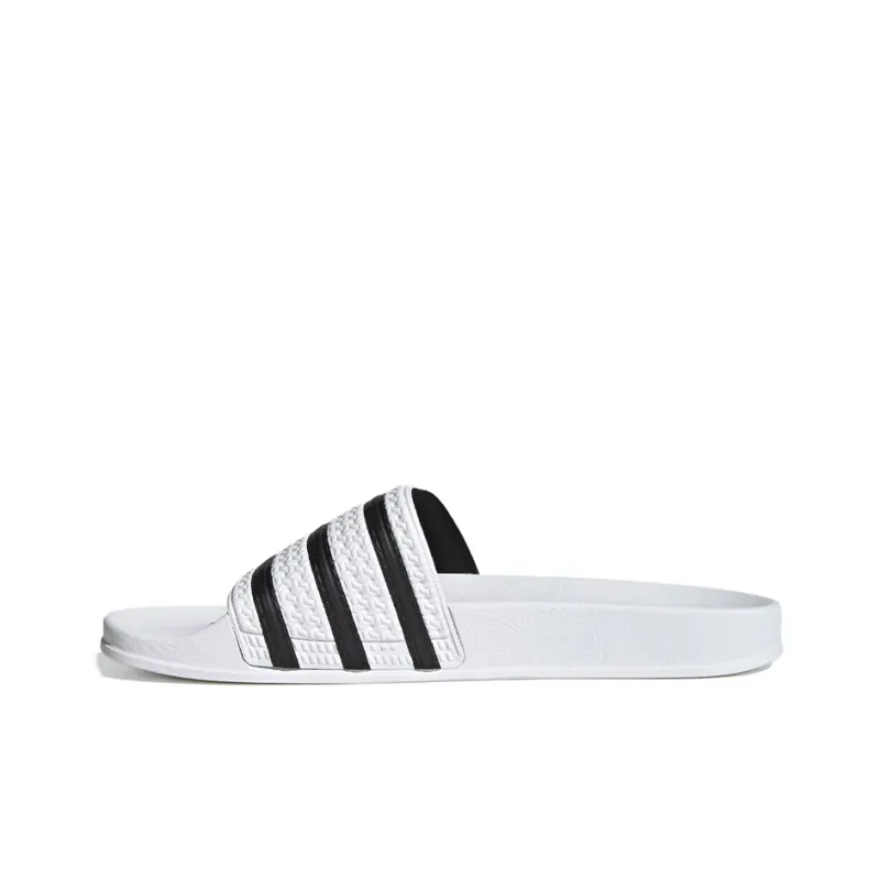 Adidas Adilette White Core Black White-0