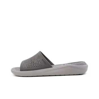 Crocs LiteRide Slides 'Grey'