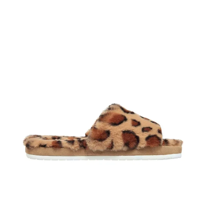 Skechers Slide Slippers Women's Coffee/Black-1