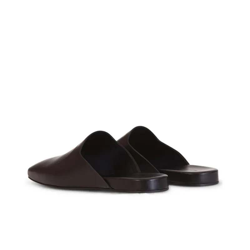 Balenciaga Cosy Mules Black Leather-4