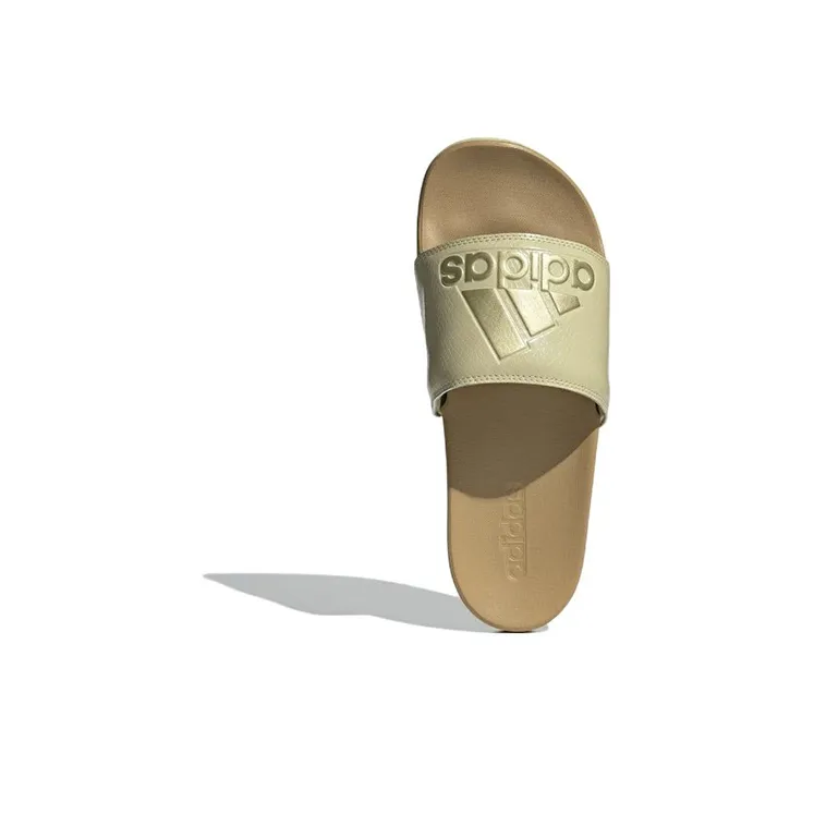 Adilette Women's Adidas Comfort Slide 'Sandy Beige' Women's-4
