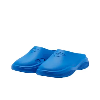 PRADA Foam Rubber Mule Light Blue