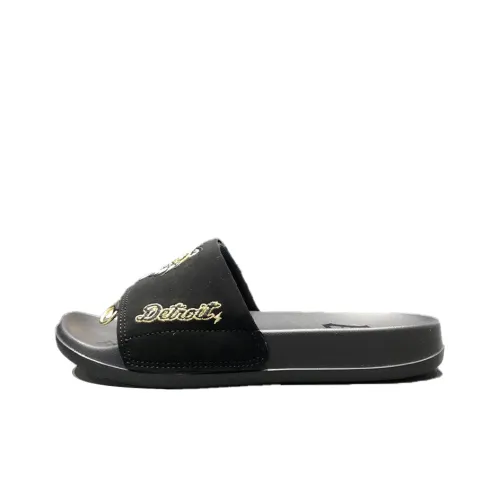 MLB Slipper Slide Slippers Unisex Black/Gold