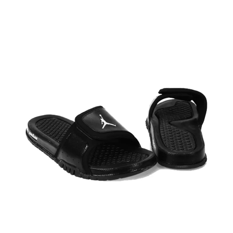 JORDAN Hydro 2 Slide 'Black Metallic Silver'-3