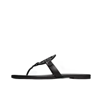 TORY BURCH Miller Soft Sandals Black Women's