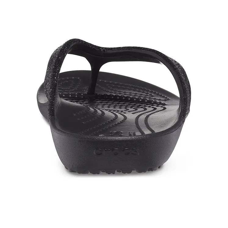 Crocs Kadee Ii Light Cozy Flip Flops Unisex Black-5