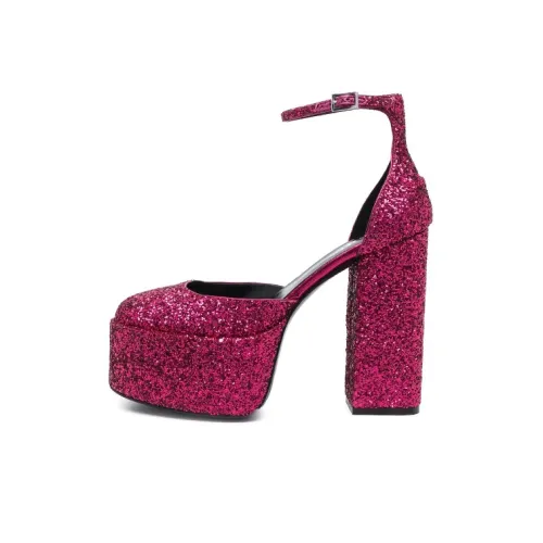 Paris Texas 140mm Glitter-embellished Platform Pumps