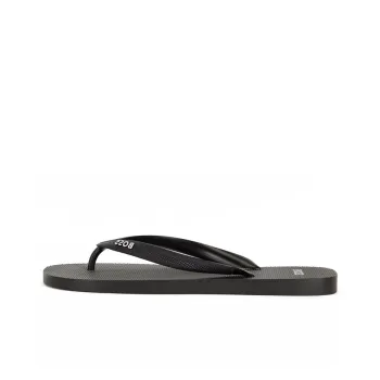 HUGO BOSS Rubber Sole Slip-Resistant Flip Flops Men's Black